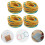 120Pcs Small Colored Rubber Bands Sturdy for Office Home Geoboards 8