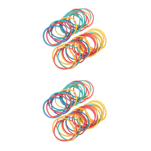 120Pcs Small Colored Rubber Bands Sturdy for Office Home Geoboards 1