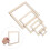 8Pcs Natural Wood Weaving Board Set - Loom for Beginners 11