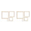 8Pcs Natural Wood Weaving Board Set - Loom for Beginners 8