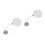 4Pcs Retractable Steel Cable Locks White Anti-Theft Security for Tools 7