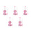 5Sets Toy Violin with Realistic Design and Lights 8
