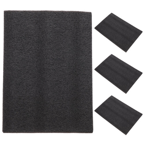 16Pcs Black Polyethylene Foam Sheets Packing Liner for Industrial Use 1