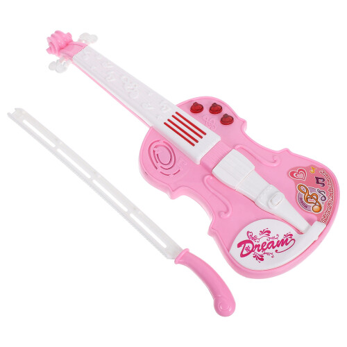 5Sets Toy Violin with Realistic Design and Lights
