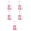 5Sets Toy Violin with Realistic Design and Lights 6
