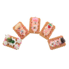 20Pcs Multi-Color Plastic Biscuit Models PVC Fake Food for Photography