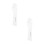 2Pcs Portable White ABS Fly Catchers with Observation Window Handheld 6
