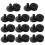 5Sets DIY Plastic Felt Cymbal Sleeve Kit for Drum Stand Accessories 2