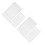 100Pcs Clear Paper Envelopes for Elegant Wedding Invitations 4