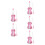 5Sets Toy Violin with Realistic Design and Lights 10