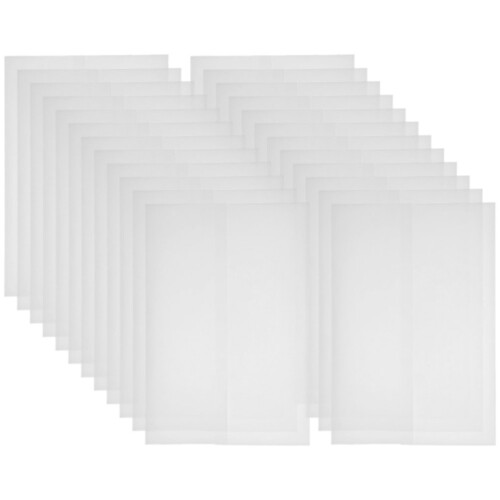100Pcs Clear Paper Envelopes for Elegant Wedding Invitations 1