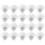 20Pcs White Paper Dessert Containers Portion Cups for Party 1