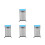 4Pcs Durable Pool Float Chairs Mesh Net Swimming Training Tool 3