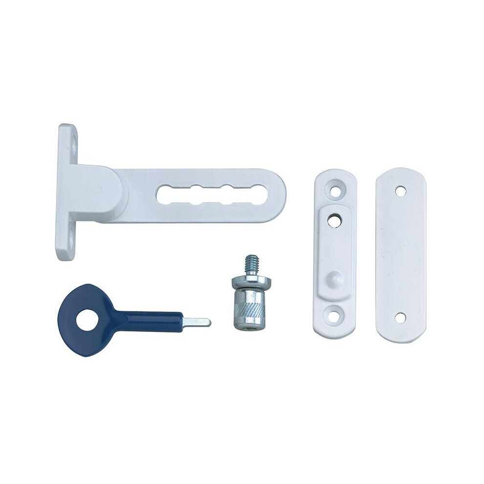 - Yale Locks P117 Ventilation Window Lock Multi Colour (White Finish Pack Of 2) - Image 3