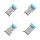 4Pcs Durable Pool Float Chairs Mesh Net Swimming Training Tool 5