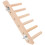 5Pcs Space-Saving Beige Cat Climbing Ladder Wall Mounted Wooden Frame 2