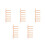 5Pcs Space-Saving Beige Cat Climbing Ladder Wall Mounted Wooden Frame 7