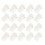 120Pcs Mini Transparent Plastic Clips Self-Adhesive for Id Cards 2