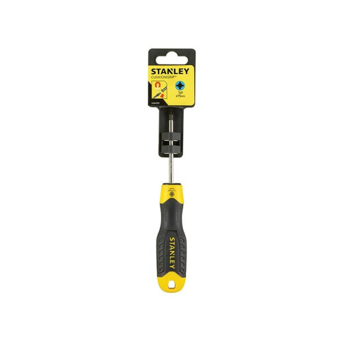 Stanley Hand Tools Cushion Grip Screwdriver, Pozidriv 2