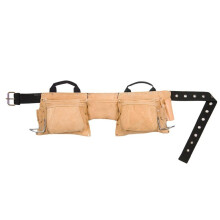 Kuny's Ap-527x Heavy-duty Leather Work Apron 12 Pocket