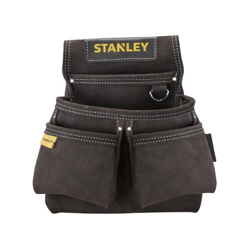 Stanley Hand Tools Stst1-80116 Leather Double Nail Pocket Pouch