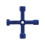 Faithfull Faithfull 4-way Services Utility Meter Key 2