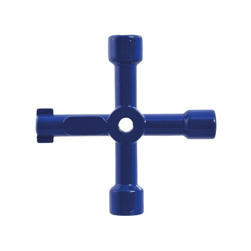 Faithfull Faithfull 4-way Services Utility Meter Key 1