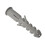 Forgefix Forgefix Expansion Wall Plugs, Nylon, Rimmed 1