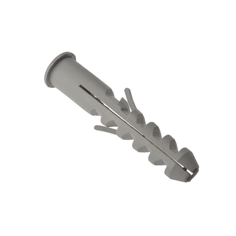 Forgefix Expansion Wall Plugs, Nylon, Rimmed