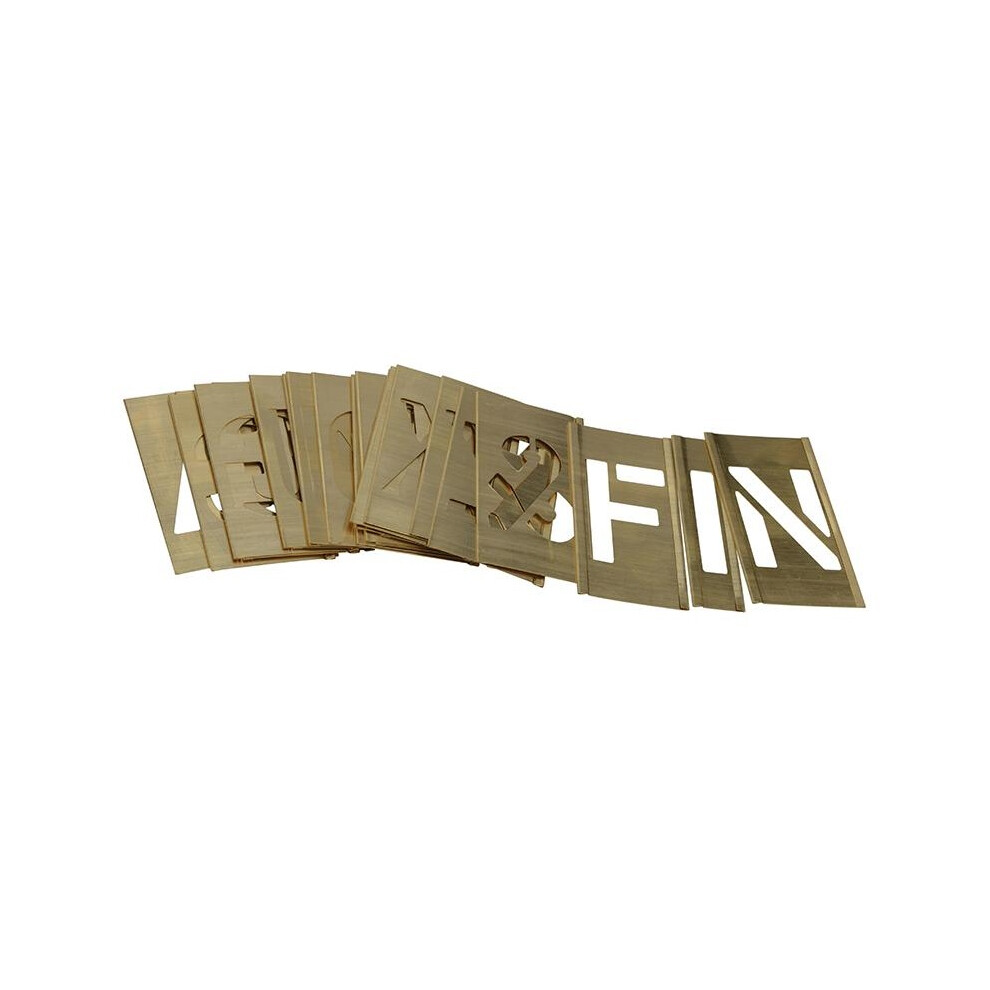 Stencils Brass Interlocking Stencil 5063750500416