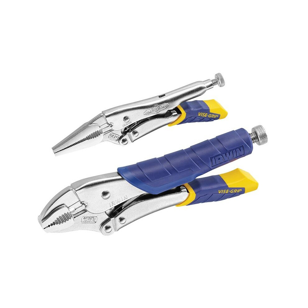 Irwin Vise-Grip Fast Release Locking Pliers Set Of 2 5063750490182
