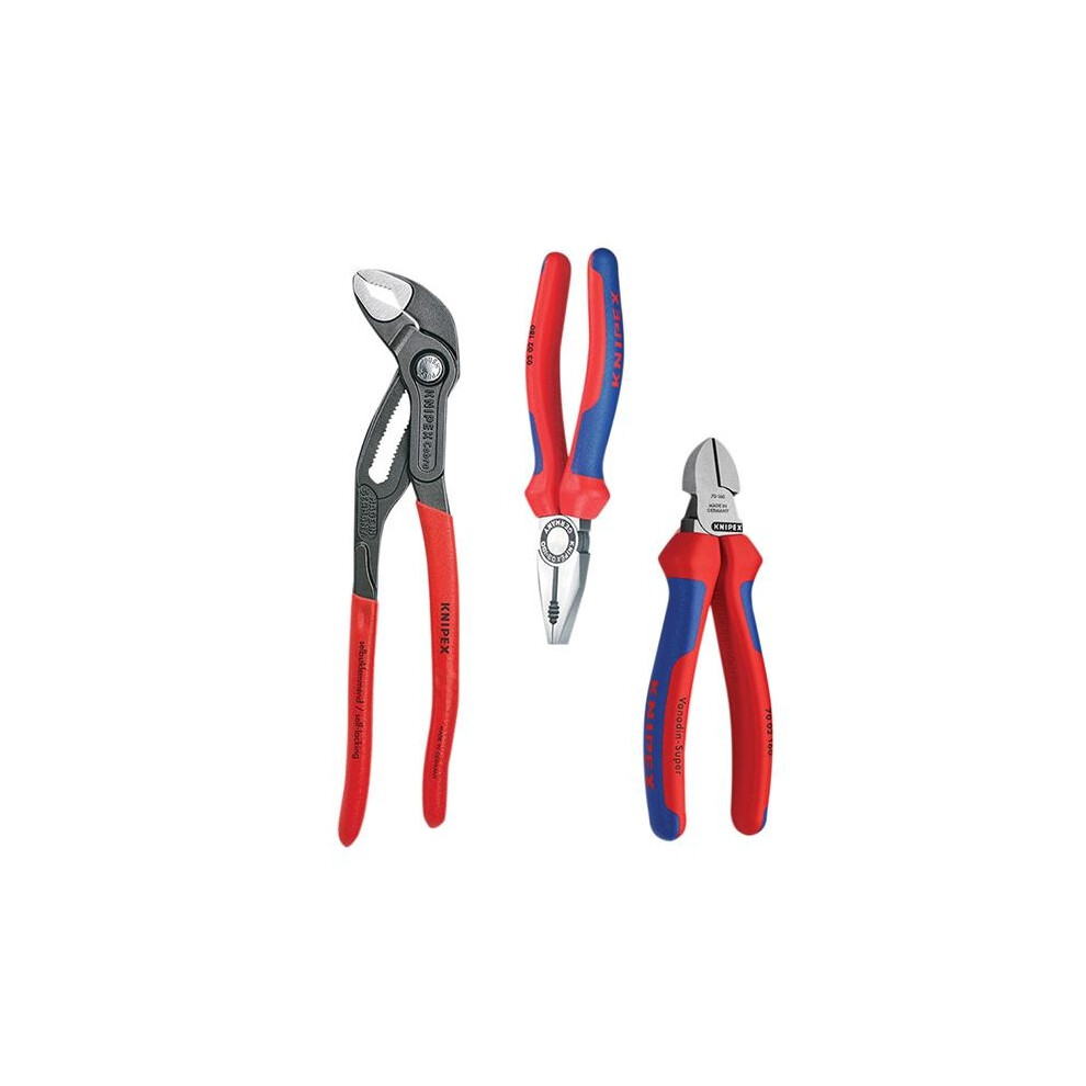 Photos - Pliers KNIPEX Bestseller  Set, 3 Piece 