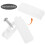 12Sets White Plastic Vertical Blind Stem Replacement For Window Carrier 6