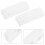 12Sets White Plastic Vertical Blind Stem Replacement For Window Carrier 8