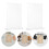 4St Multifunctionele Transparante Acryl Menuhouder Voor 10