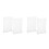 4St Multifunctionele Transparante Acryl Menuhouder Voor 9