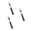 6St Zwarte Drum Brushes Drumsticks Voor Jonge Drummers 7