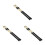 6St Zwarte Drum Brushes Drumsticks Voor Jonge Drummers 3