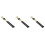 6St Zwarte Drum Brushes Drumsticks Voor Jonge Drummers 4