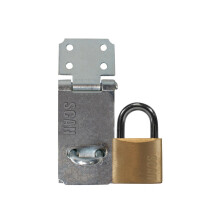 Scan Hasp And Staple + Padlock