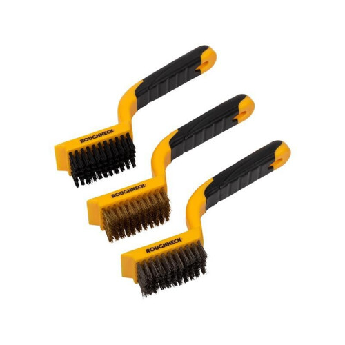 Roughneck Roughneck Wire Brush Set 3 Piece