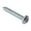 Forgefix Forgefix Self-tapping Screws, Pozi, Pan Head, Zp 1