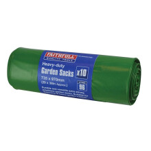 Faithfull Heavy-duty Strong Garden Sacks (roll 10)