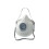 Moldex Moldex Classic Series Disposable Mask, Ventex-valve 1