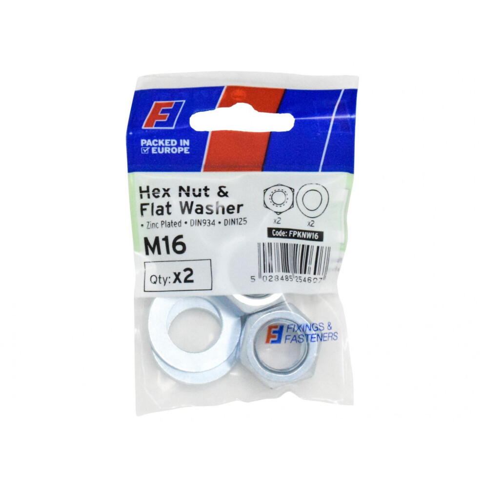 Forgefix Nut & Washer, Forgepack