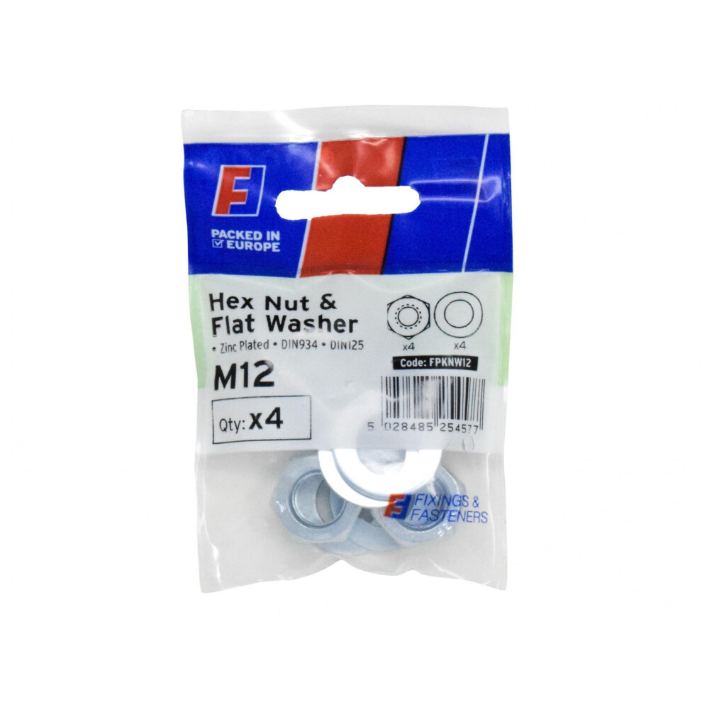 Forgefix Nut & Washer, Forgepack