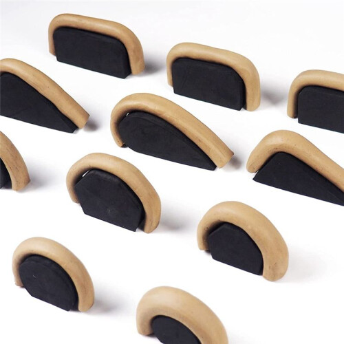 24 PCS Pottery Mug Handle Molds for Clay, Mug Handle Forms Clay Tool to Shape Pottery Mug Handle