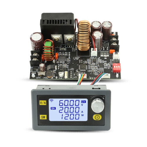 CNC Adjustable  Regulated Power Supply Constant Voltage Constant Current Maintenance 20A/1200W Step-Down Module
