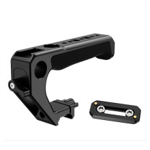 Universeller Top-Griff Hand G Rip mit Klemmschiene Cold Shoes 1/4 Zoll 3/8 Zoll Gewinde 15 mm Rod Clamp für Kamera Cage Rig