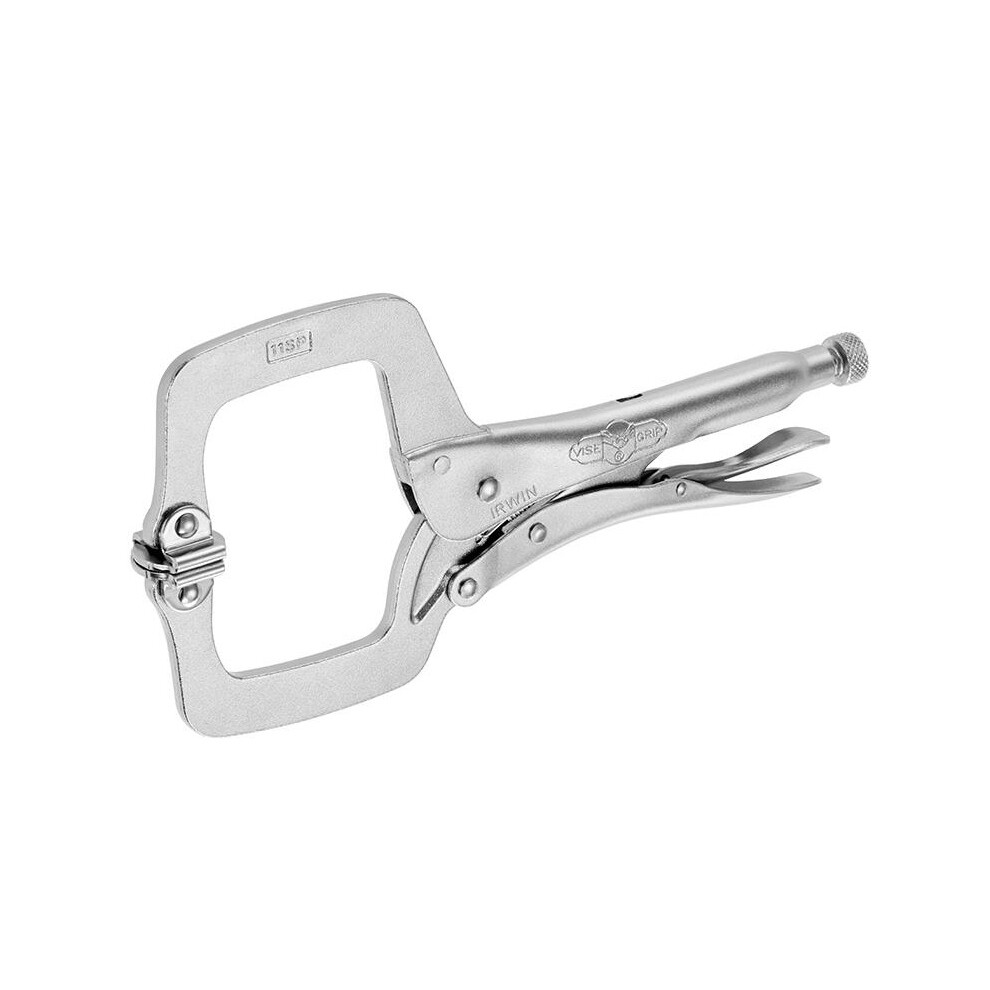 Irwin Vise-Grip Locking C-Clamp Swivel Pad 5063750545875